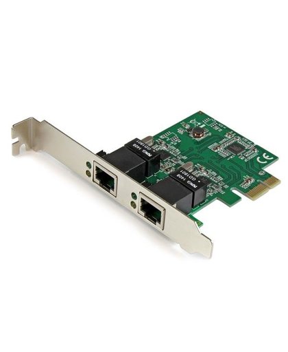 StarTech.com 2-poorts gigabit PCI Express server netwerk adapter kaart PCIe NIC