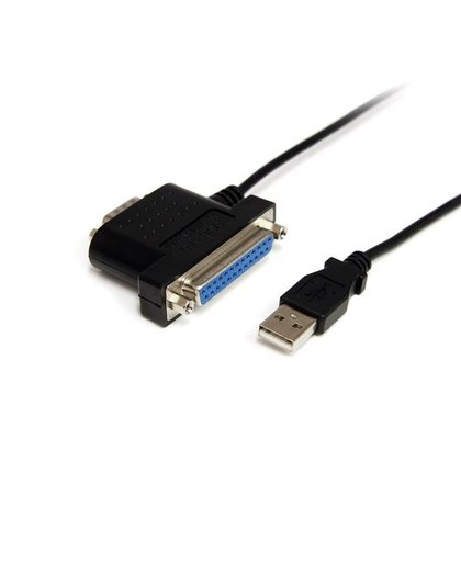 StarTech.com 90cm 1s1p USB naar Seriële en Parallelle Poort Verloopkabel kabeladapter/verloopstukje