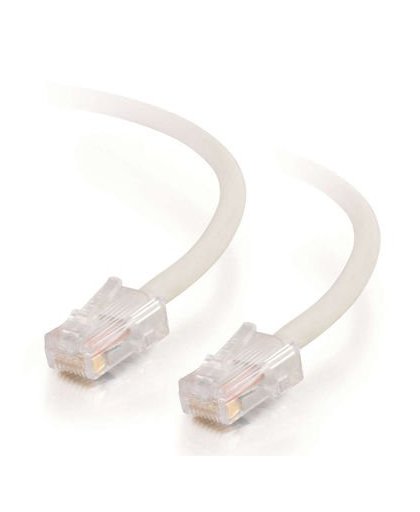 C2G Cat5E Assembled UTP Patch Cable White 20m netwerkkabel Wit