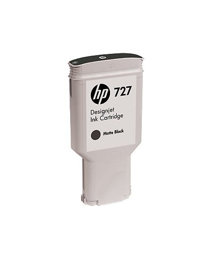 HP 727 matzwarte DesignJet inktcartridge, 300 ml