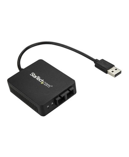 StarTech.com USB 2.0 naar glasvezel converter 100BaseFX SC netwerk adapter