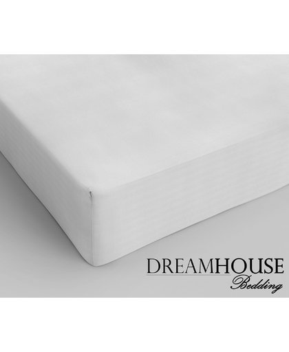 Dreamhouse Bedding Katoen Hoeslaken White - Wit