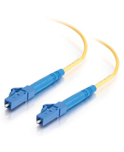 C2G 85604 1m LC LC OFNR Geel Glasvezel kabel
