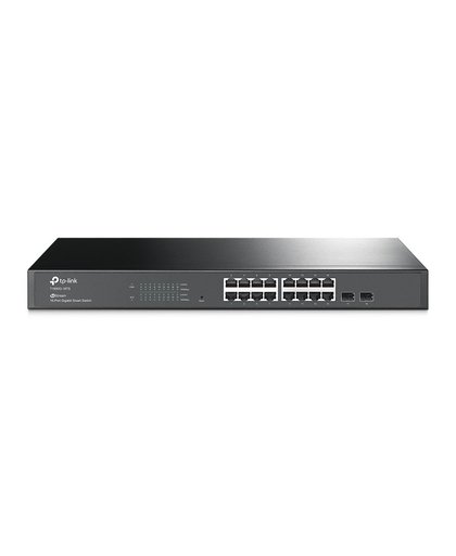 TP-LINK T1600G-18TS Managed L2+ Gigabit Ethernet (10/100/1000) Zwart netwerk-switch