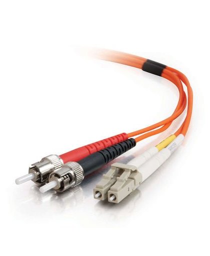 C2G 85494 3m LC ST OFNR Oranje Glasvezel kabel