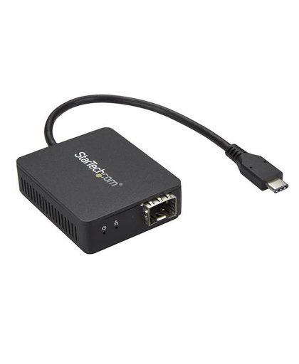 StarTech.com USB-C naar glasvezel converter Open SFP netwerk adapter