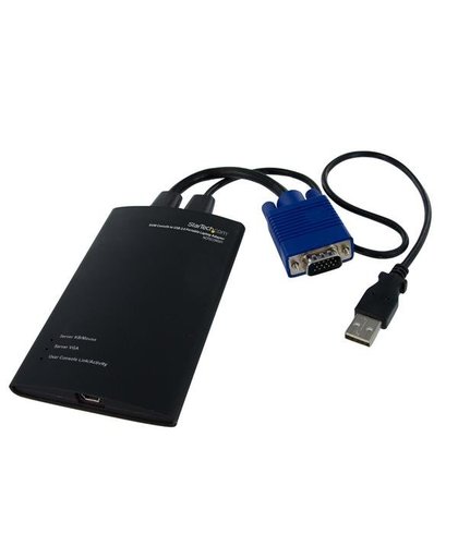 StarTech.com KVM-Console via USB 2.0 Draagbare Laptop Adapter toetsenbord-video-muis (kvm) kabel