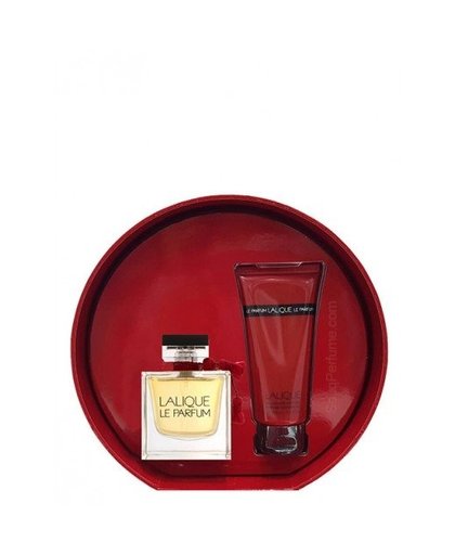 Lalique - Le Parfum 100ml Eau De Parfum + 100ml Showergel Eau De Parfum - Giftset