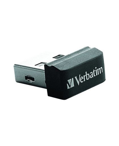 Verbatim Store' n' Go Nano 32GB USB 2.0 Capacity Zwart USB flash drive