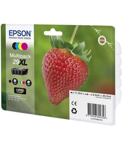 Epson Multipack 4-colours 29XL Claria Home Ink inktcartridge