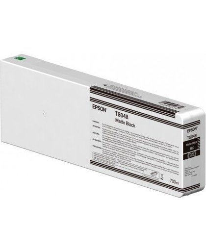 Epson C13T804800 700ml Mat Zwart inktcartridge