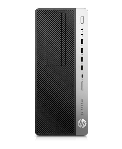HP EliteDesk 800 G3 3,6 GHz Zevende generatie Intel® Core™ i7 i7-7700 Zwart, Zilver Toren PC