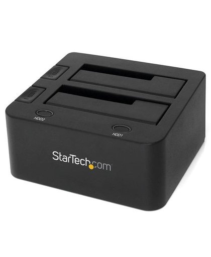 StarTech.com USB 3.0 dubbel harddisk docking station met UASP voor 2,5/3,5 inch SSD / HDD SATA 6 Gbps