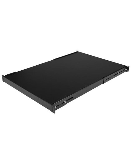 StarTech.com 1U Verstelbare rack plank Robuuste vaste rackmount plank voor serverrack / serverkast 80kg