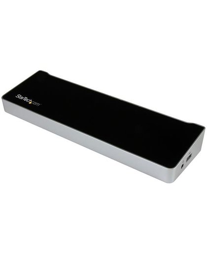 StarTech.com Triple-4K monitor USB-C docking station voor laptops USB Power Delivery