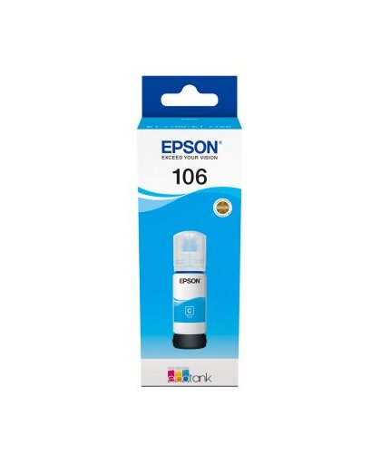 Epson 106 70ml Cyaan inktcartridge