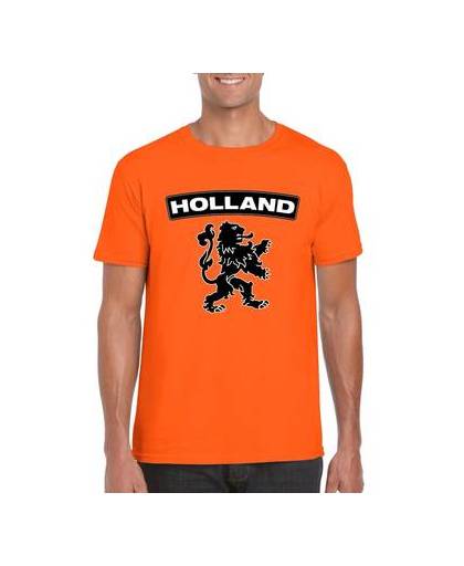 Oranje holland supporter shirt met zwarte leeuw heren xl