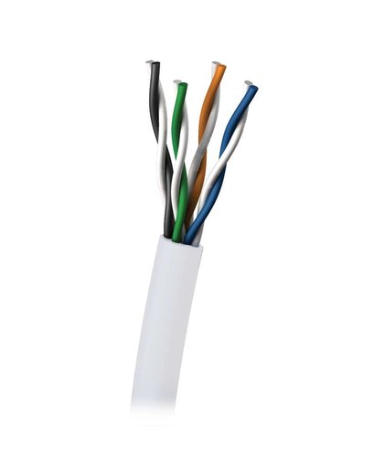 C2G Cat5E 350MHz UTP Solid PVC CMR Cable 305m 305m Cat5e U/UTP (UTP) Wit netwerkkabel