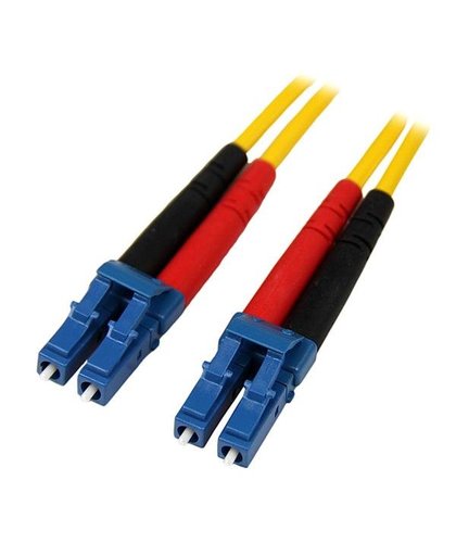 StarTech.com 1 m single-mode duplex glasvezelpatchkabel LC-LC Glasvezel kabel