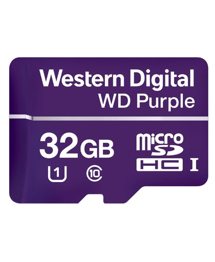 Western Digital Purple flashgeheugen 32 GB MicroSDHC Klasse 10