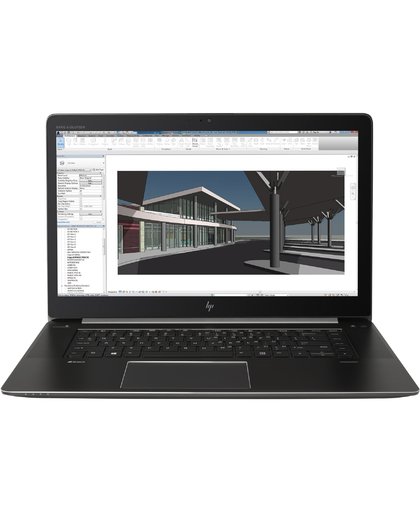 HP ZBook Studio G4 Zwart Mobiel werkstation 39,6 cm (15.6") 1920 x 1080 Pixels 3,00 GHz Intel® Xeon® E3 v6 E3-1505MV6