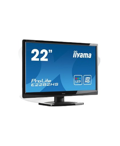 iiyama ProLite E2282HS-B1 LED display 54,6 cm (21.5") Full HD Flat Mat Zwart