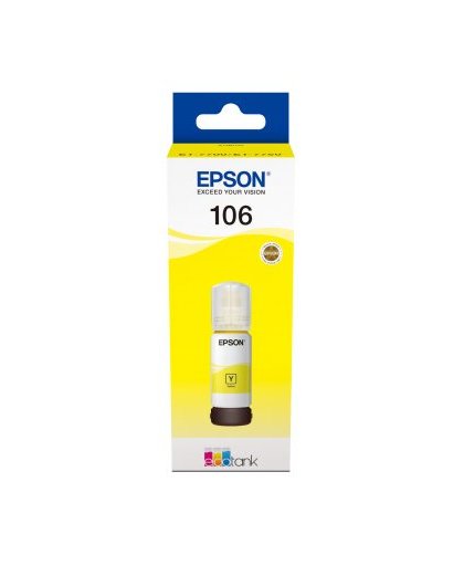 Epson 106 70ml Geel inktcartridge