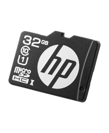 Hewlett Packard Enterprise 32GB microSD Mainstream Flash Media Kit 32GB MicroSDHC UHS Klasse 10 flashgeheugen