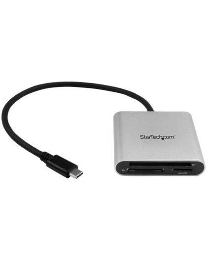 StarTech.com USB 3.0 Flash geheugen multi kaartlezer/schrijver met USB-C SD, microSD, CompactFlash geheugenkaartlezer