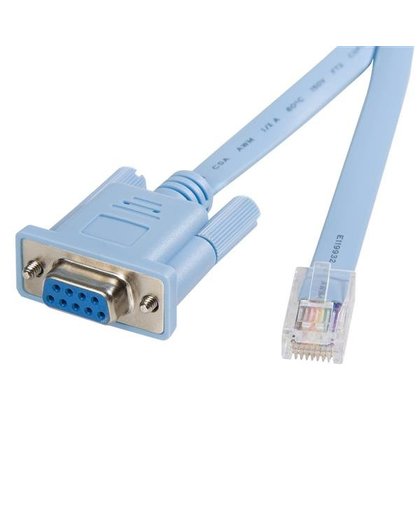 StarTech.com 1,8 m RJ45 naar DB9 Cisco consolebeheerrouterkabel M/F netwerkkabel