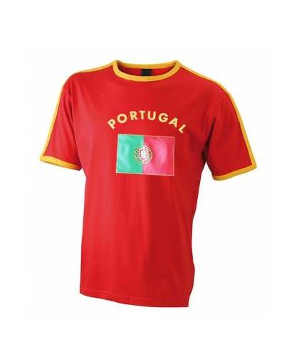 Rood heren shirt portugal l