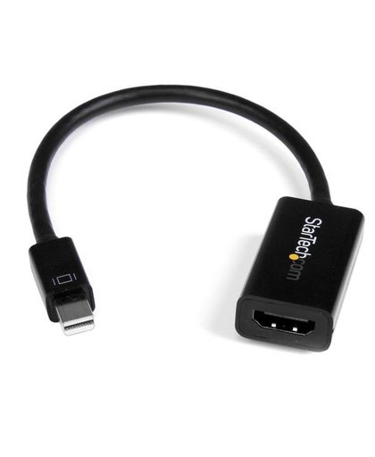StarTech.com Mini DisplayPort naar HDMI 4K-converter Mini DisplayPort 1.2 naar HDMI actieve adapter voor mDP-UltraBook / -laptop 4K 30 Hz