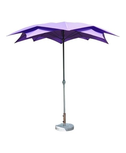 Leco parasol Bloei Paars Ã˜ 270 cm