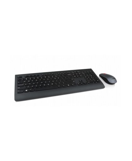 Lenovo 4X30H56829 RF Draadloos QWERTY Amerikaans Engels Zwart toetsenbord