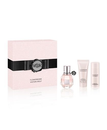 Viktor & Rolf - Flowerbomb 30ml Eau De Parfum + 50ml Showergel + 40ml Bodycream Eau De Parfum - Giftset