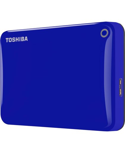 Toshiba Canvio Connect II 1TB externe harde schijf 1000 GB Blauw