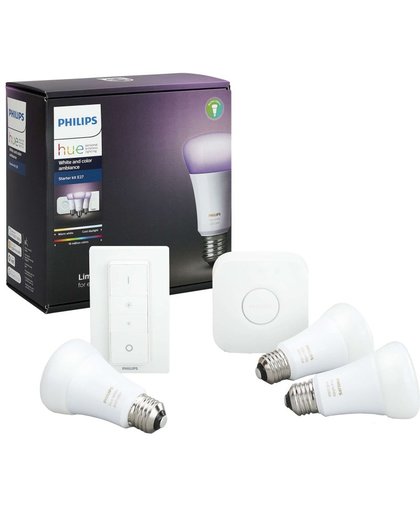Hue White and Color Ambiance Starterkit E27