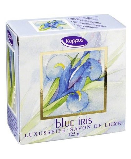 Blue Iris luxe zeep, 125 g