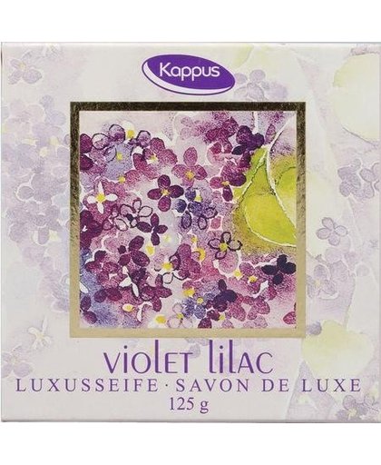 Violet Lilac luxe zeep, 125 g