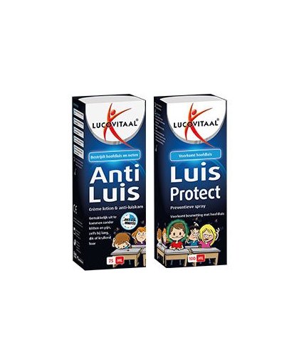 Anti Luis crème lotion + kam en Protect preventieve spray