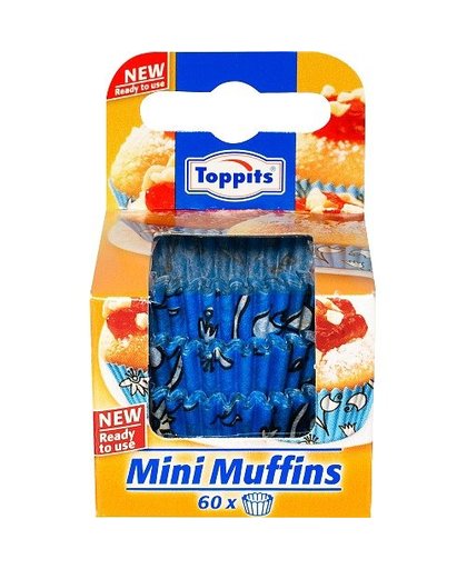 Mini Muffin Vormpjes, 60 stuks