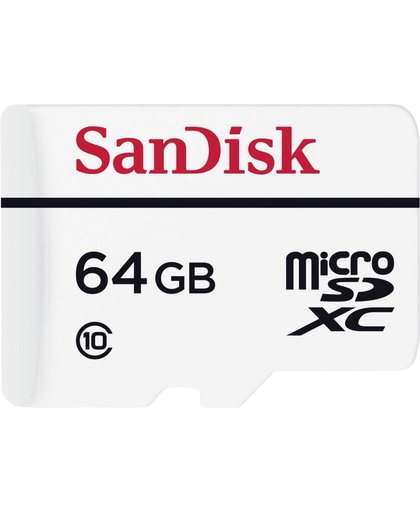 High-Endurance microSD kaart voor Videobewaking, microSDXC 64GB