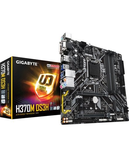 Gigabyte H370M DS3H moederbord LGA 1151 (Socket H4) Intel® H370 ATX
