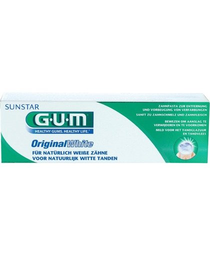 GUM Original White tandpasta, 75 ml