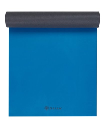 Athletic yogamat blauw, 5 mm