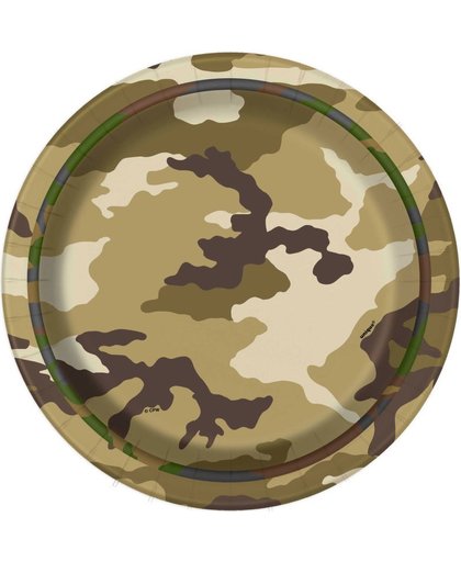 Bordjes Camouflage, 8st.