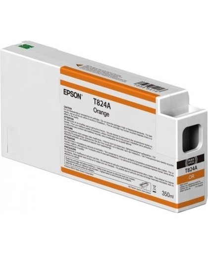 T824A - 350 ml - oranje - origineel - inktcartridge - voor SureColor SC-P7000, SC-P7000V, SC-P9000, SC-P9000V