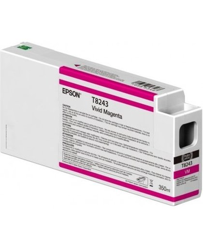 T824300 - 350 ml - levendig magenta - origineel - inktcartridge - voor SureColor SC-P6000, SC-P7000, SC-P7000V, SC-P8000, SC-P9000, SC-P9000V