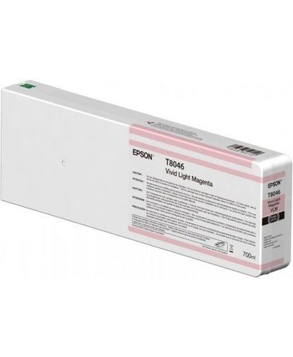 T8046 - 700 ml - levendig licht magenta - origineel - inktcartridge - voor SureColor SC-P6000, SC-P7000, SC-P7000V, SC-P8000, SC-P9000, SC-P9000V