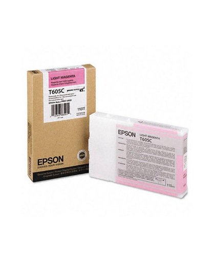 Epson inktpatroon Light Magenta T605C00 inktcartridge